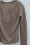 SWAYING 24 Autumn and Winter Low Round Neck Wool Bottoming Shirt SW-SW24AW1T22-TUO Camel SW24AW1T22